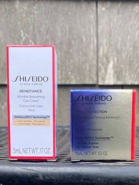 Shiseido Mini Duo - Vital Perfection Cream & Benefiance Eye Cream NEW